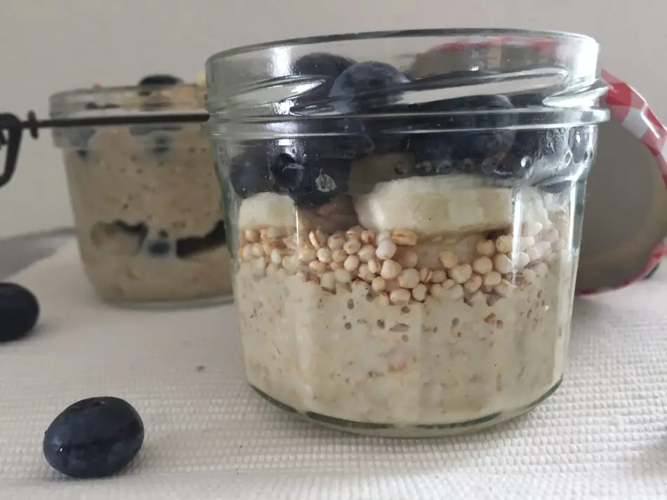 vegane Camping Rezepte: Porridge im Glas - ideal zum Mitnehmen