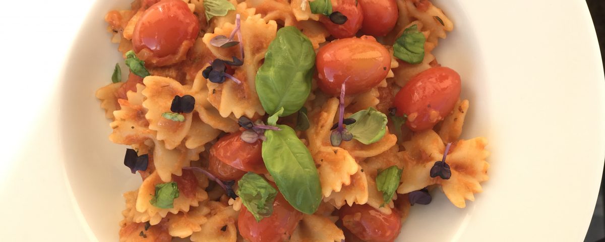 vegane Rezepte pasta tomaten